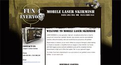 Desktop Screenshot of mobilelaserskirmish.com